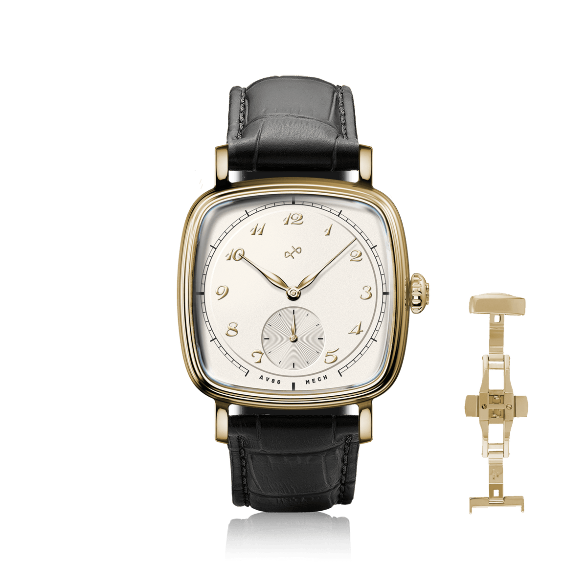1954 Amalfi mecánico, Dorado / Blanco roto — imagen 27
