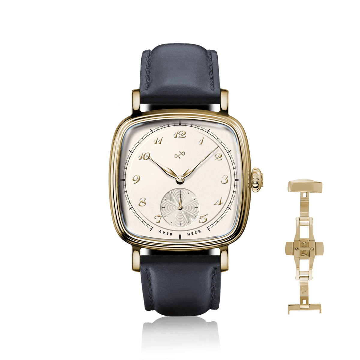 1954 Amalfi mecánico, Dorado / Blanco roto — imagen 29