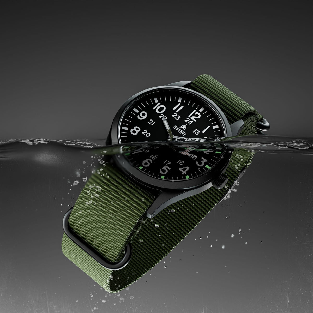 Ironway Reloj de campaña 41 — confiable en todas las condiciones — imagen 3