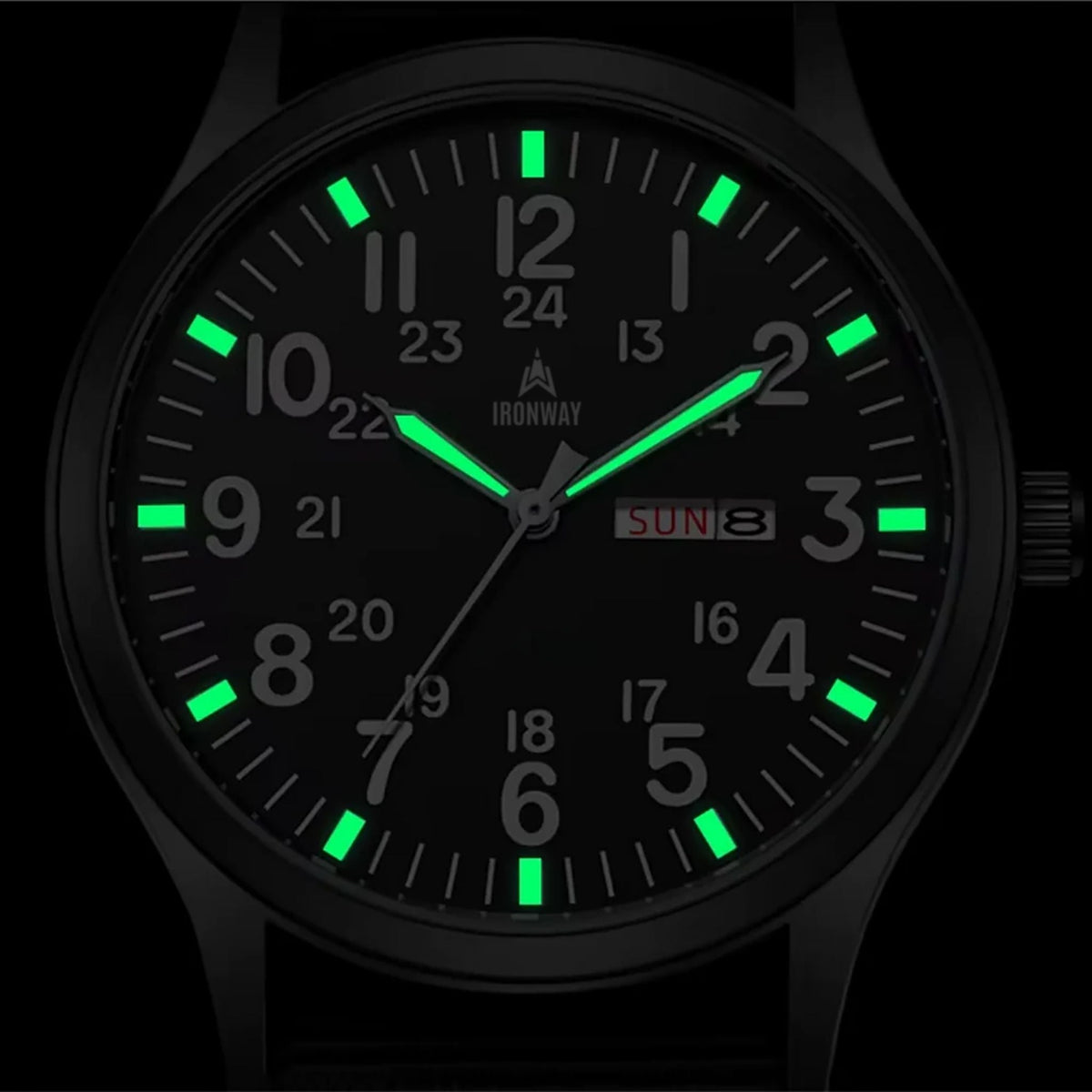 Ironway Reloj de campaña 41 — confiable en todas las condiciones — imagen 4