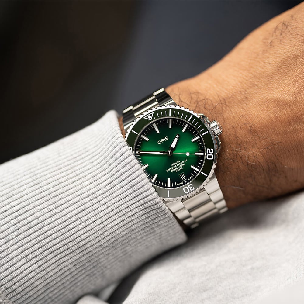Oris Aquis Date Calibre 400 Green 43.5 mm — imagen 8