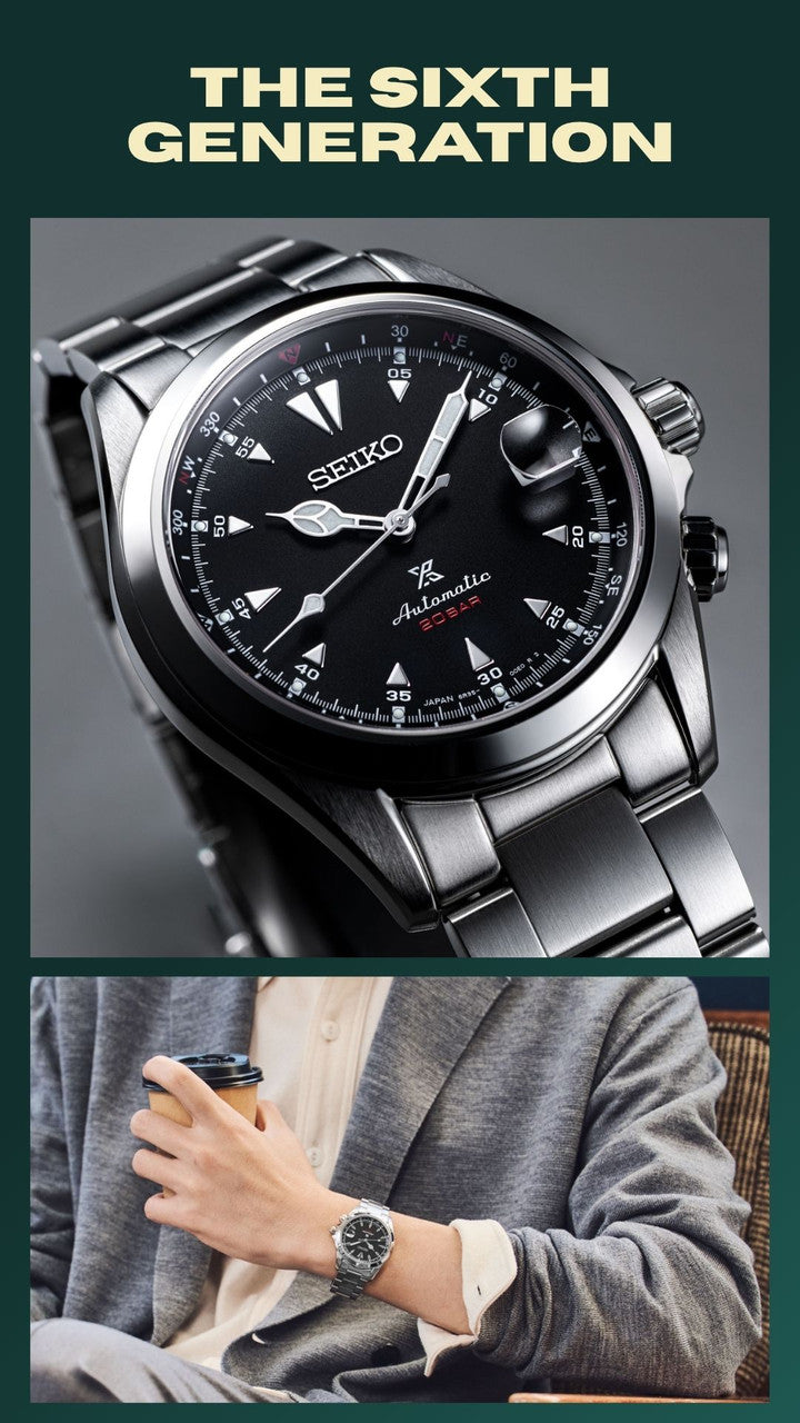 Seiko Prospex Alpinist Reloj | 39.5 mm | automático | Negro — imagen 7