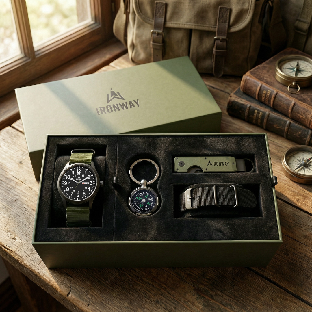 Ironway Reloj de campaña 41 — confiable en todas las condiciones — imagen 38