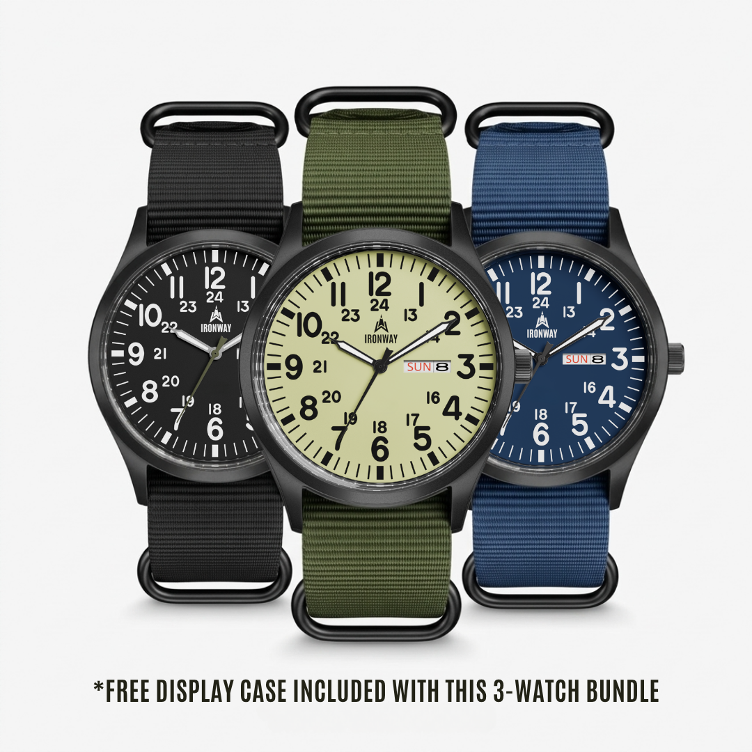 Ironway Reloj de campaña 41 — confiable en todas las condiciones — imagen 40