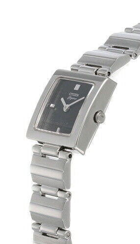 Citizen esfera negra acero inoxidable Reloj para mujer — imagen 3