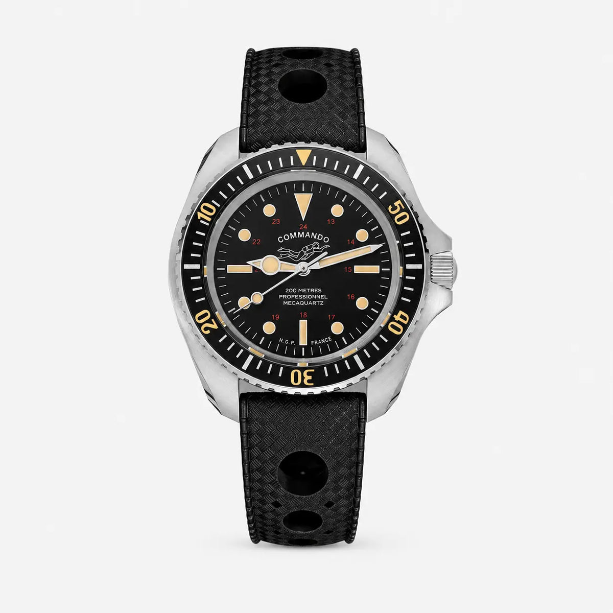 Diver 200M Mecacuarzo Commando Reloj de buceo - Vintage — imagen 1