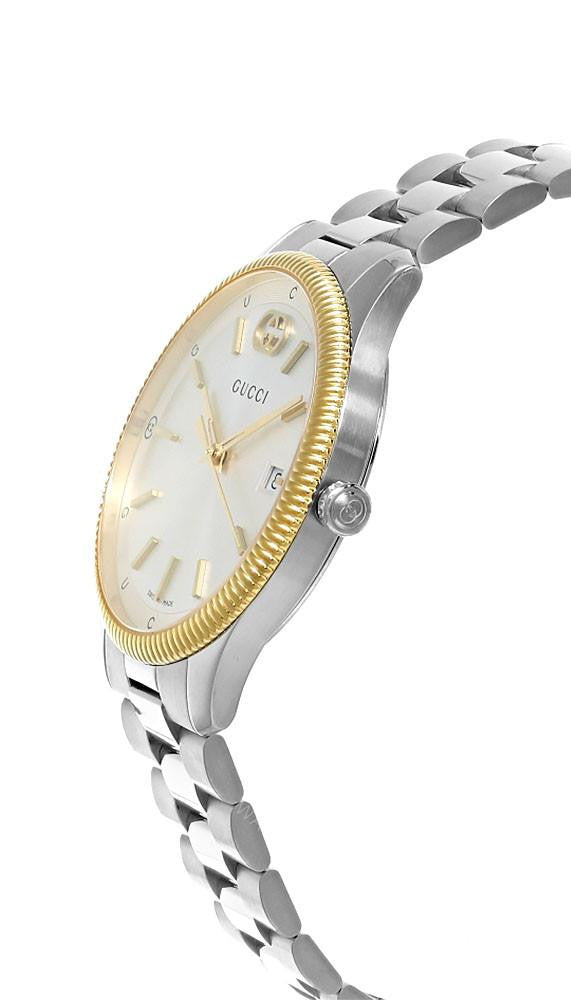 GUCCI G-Timeless cuarzo 38 mm Yellow Gold Bezel Reloj para hombre — imagen 3