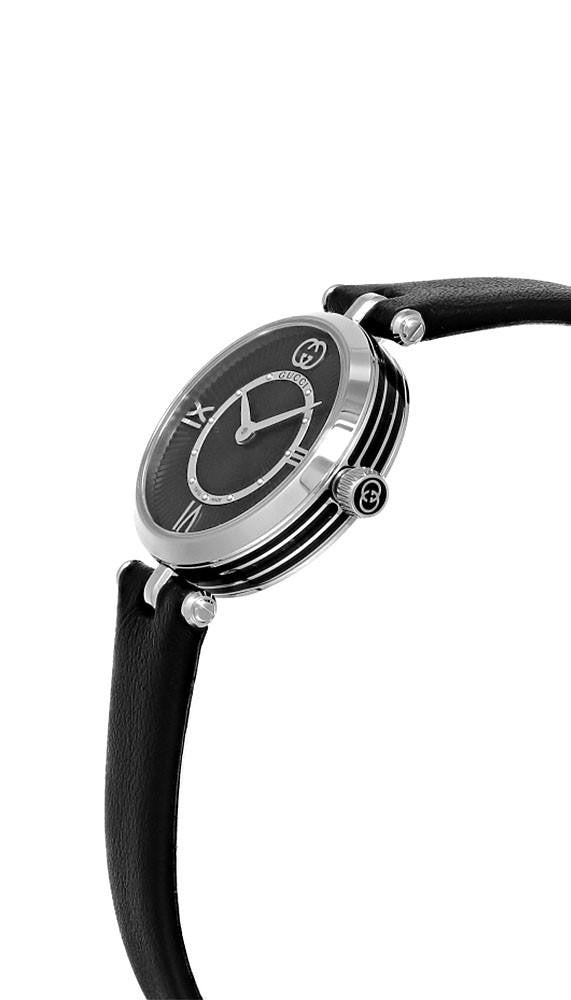 GUCCI modelo 2000 cuarzo 24 mm Black cuero Reloj para mujer — imagen 3