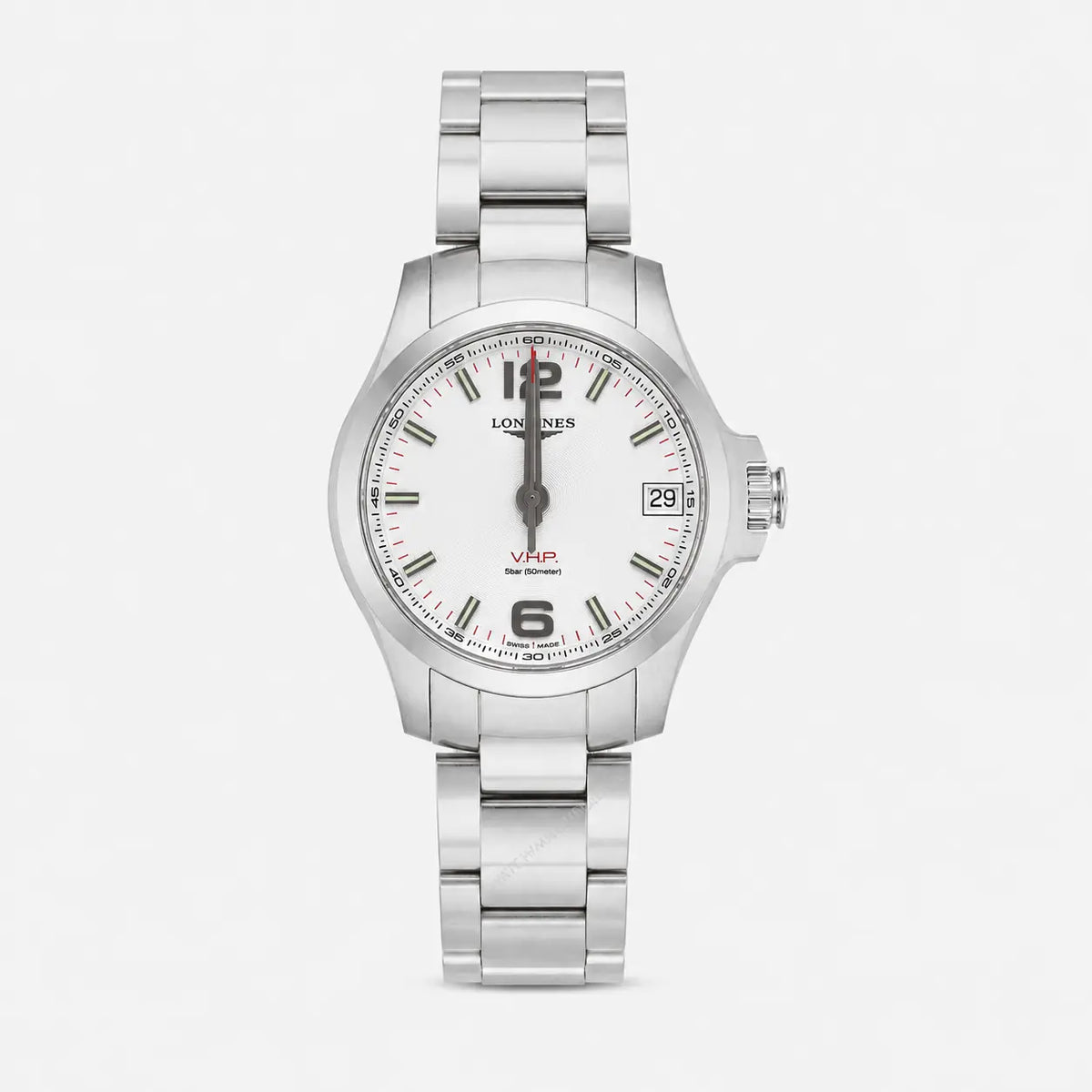 LONGINES Conquest V.H.P. 36 mm acero inoxidable Reloj para mujer — imagen 1