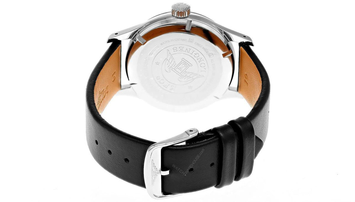 LONGINES Heritage Classic automático 38.5 mm Tuxedo Reloj para hombre — imagen 4