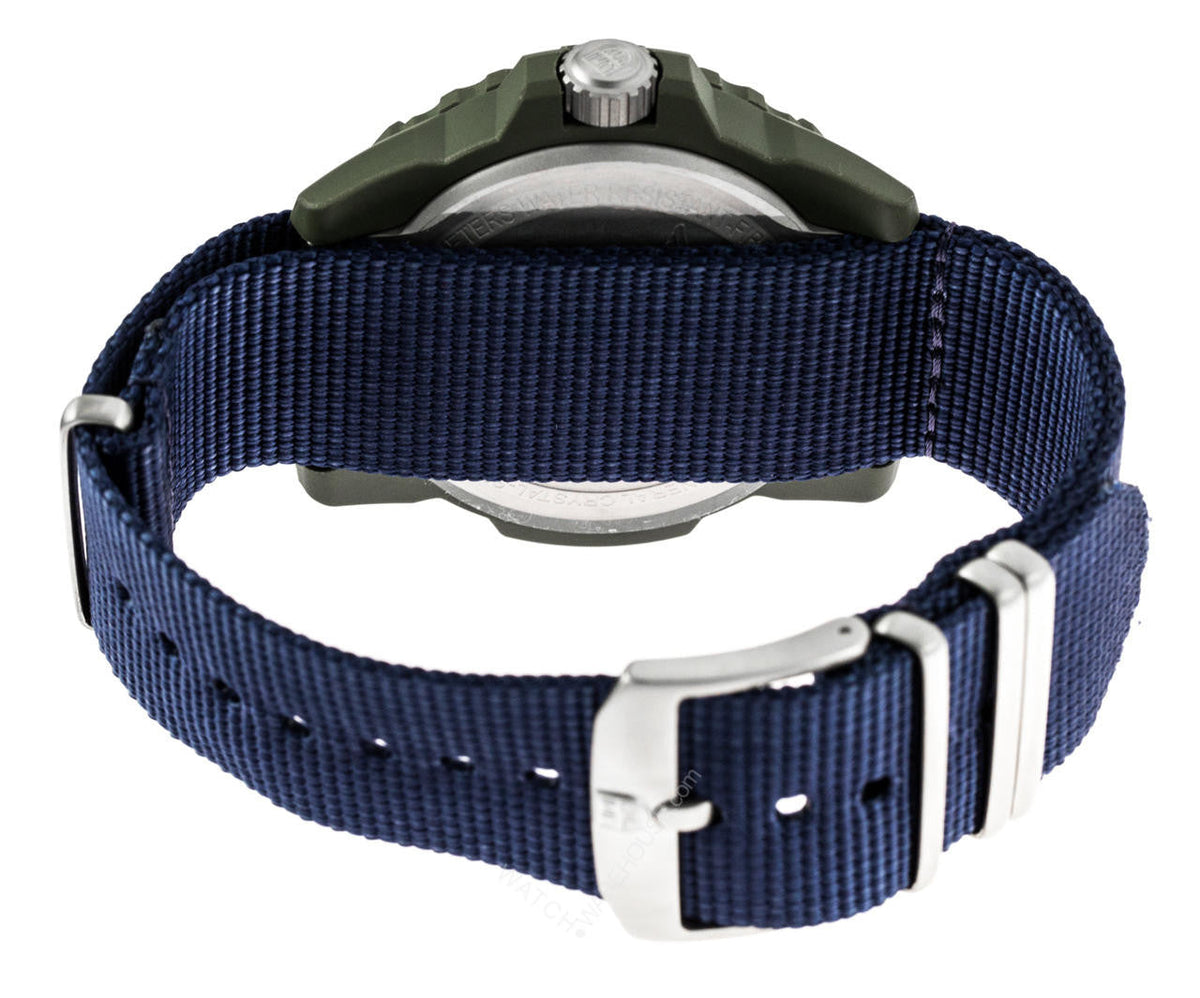 LUMINOX Navy SEAL 45 mm bisel giratorio Webbing NATO Reloj — imagen 5