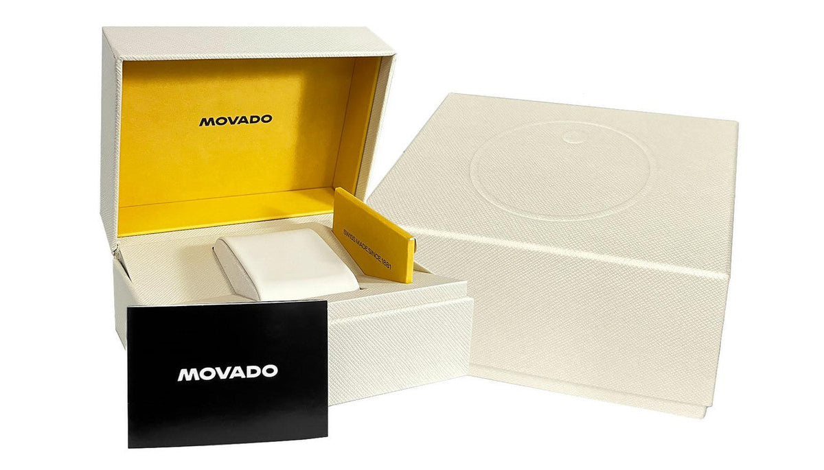 MOVADO Heritage 1917 cuarzo 34 mm esfera verde cuero Reloj para mujer — imagen 5