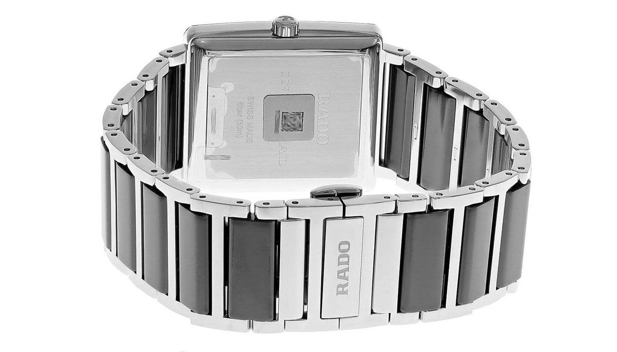 RADO Integral cuarzo 31.5 mm esfera negra bicolor Reloj para hombre — imagen 4