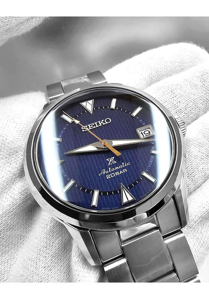 SEIKO Prospex Alpinist automático acero inoxidable 38 mm esfera azul Reloj para hombre — imagen 5