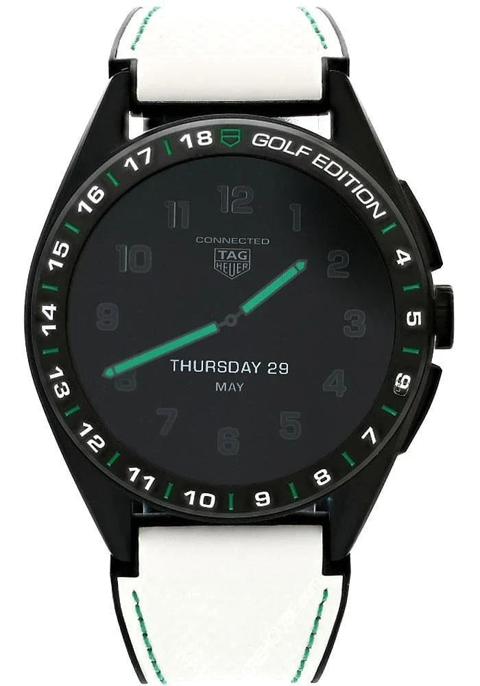 TAG Heuer Connected Calibre E4 Golf edición 45 mm titanio reloj inteligente — imagen 12