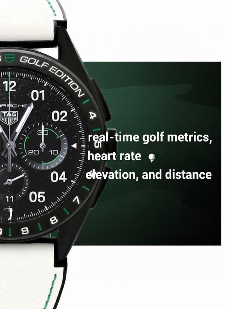 TAG Heuer Connected Calibre E4 Golf edición 45 mm titanio reloj inteligente — imagen 20