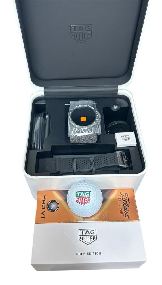 TAG Heuer Connected Calibre E4 Golf edición 45 mm titanio reloj inteligente — imagen 6