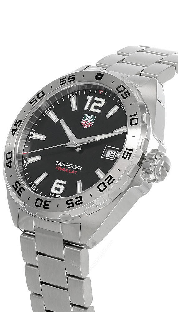 TAG HEUER Formula-1 41 mm cuarzo acero inoxidable esfera negra Reloj para hombre — imagen 3
