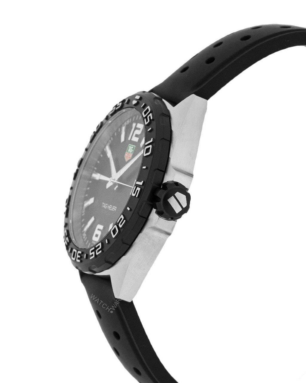 TAG HEUER Formula-1 esfera negra caucho brazalete Reloj para hombre — imagen 3