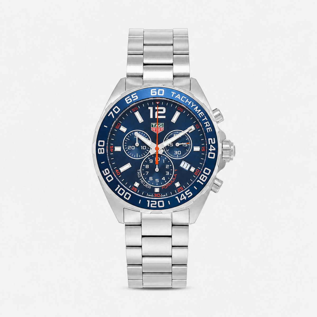 TAG HEUER Formula-1 cronógrafo esfera azul Reloj para hombre — imagen 1