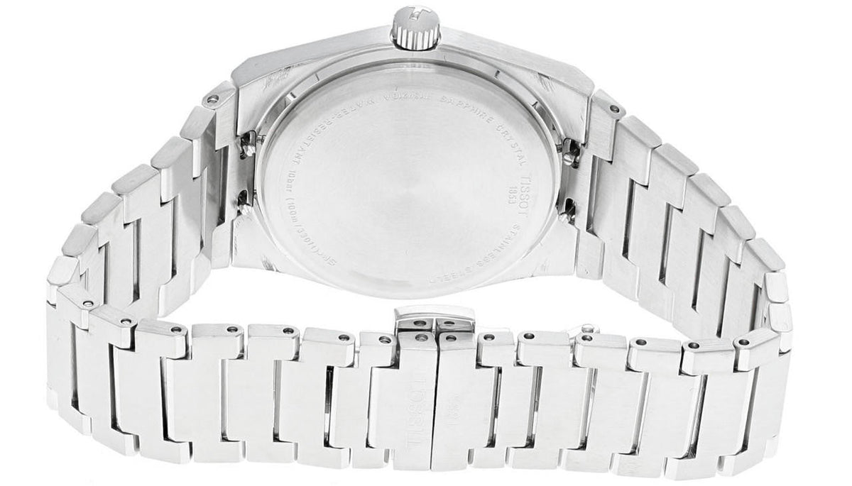 TISSOT PRX 35 mm cuarzo acero inoxidable esfera azul Reloj unisex — imagen 4
