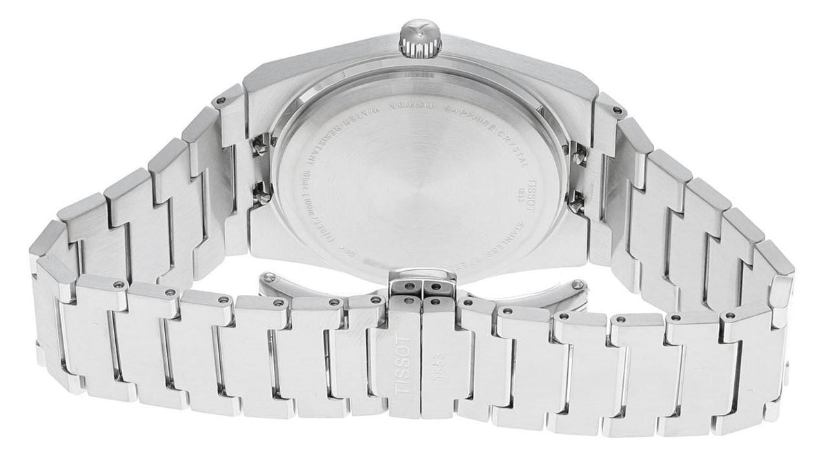 TISSOT PRX 40 mm acero inoxidable Light esfera verde Reloj para hombre — imagen 4