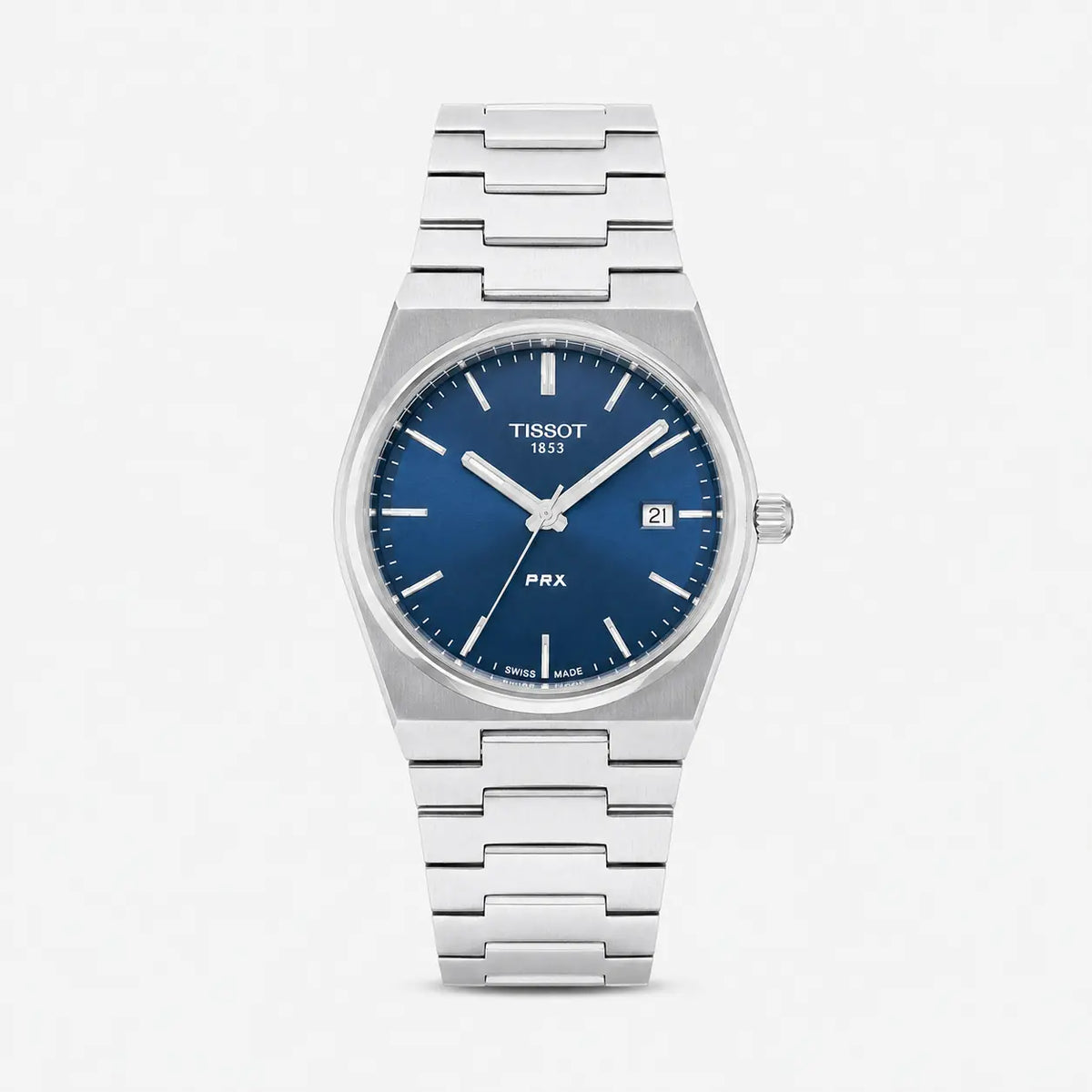 TISSOT PRX 40 mm acero inoxidable esfera azul Reloj para hombre — imagen 1