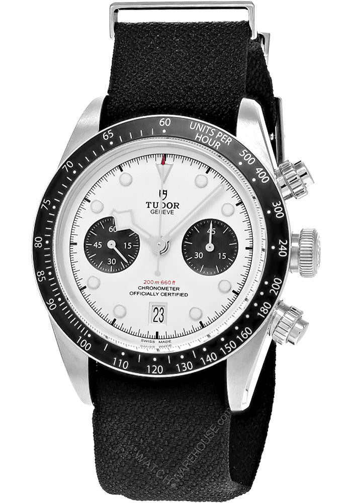 TUDOR Black Bay cronógrafo automático 41 mm correa de tela Reloj para hombre — imagen 2