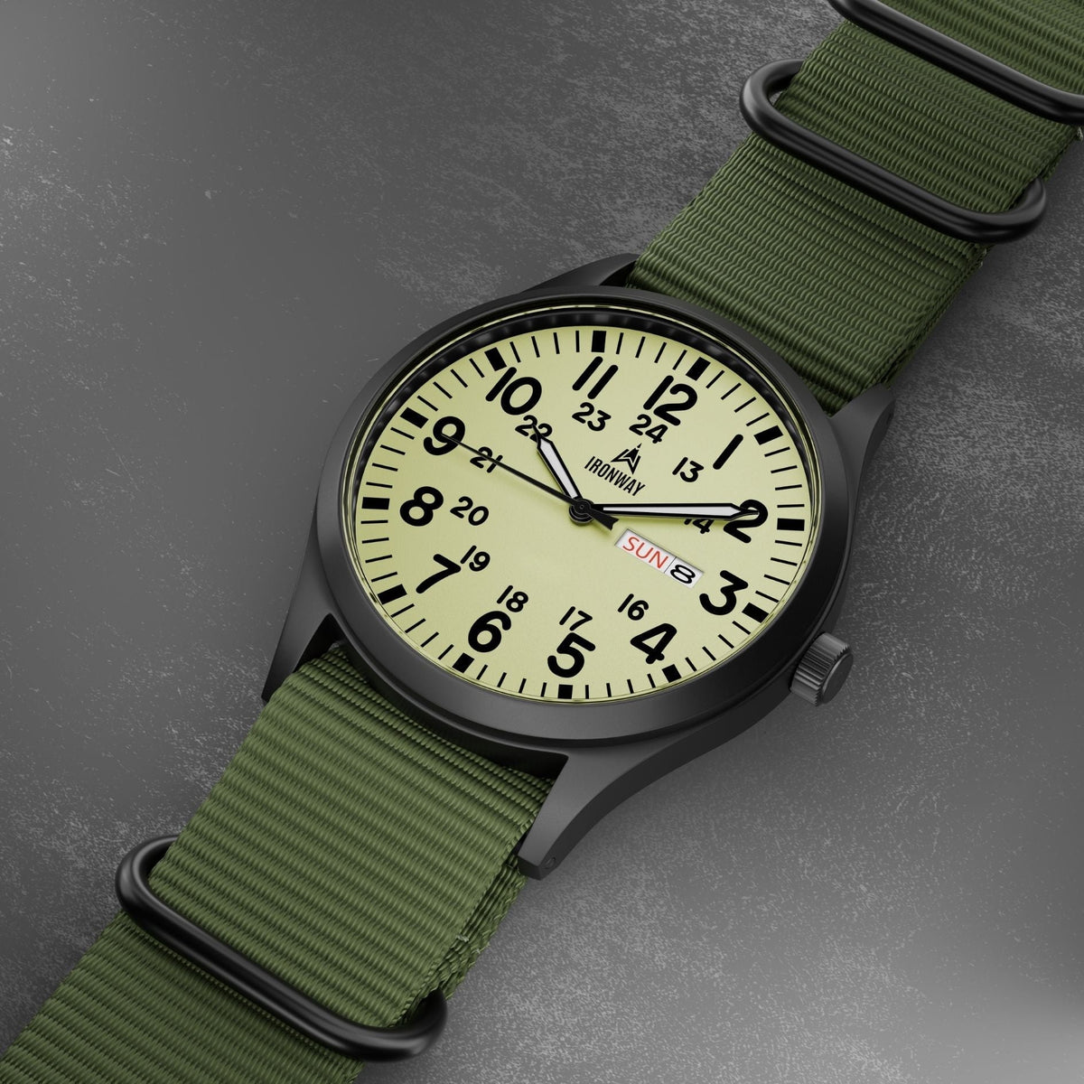 Ironway Reloj de campaña 41 — confiable en todas las condiciones — imagen 32