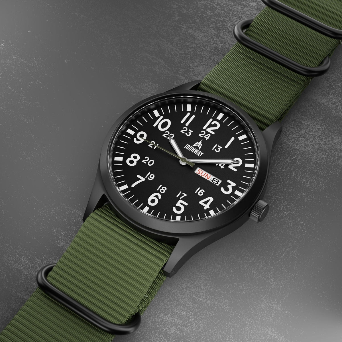 Ironway Reloj de campaña 41 — confiable en todas las condiciones — imagen 6