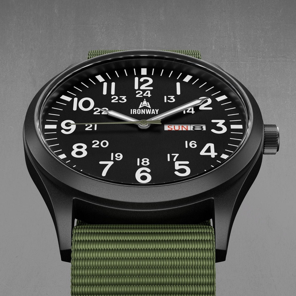 Ironway Reloj de campaña 41 — confiable en todas las condiciones — imagen 2