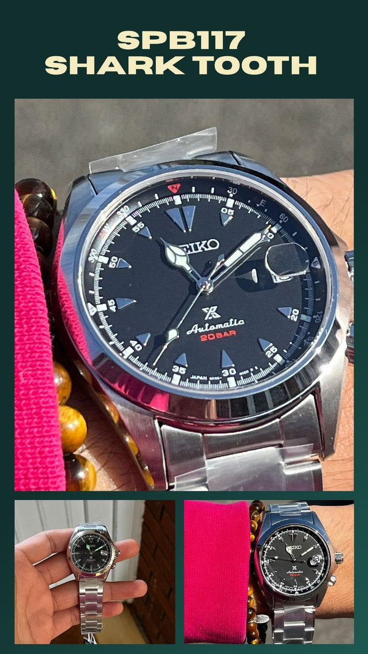 Seiko Prospex Alpinist Reloj | 39.5 mm | automático | Negro — imagen 8