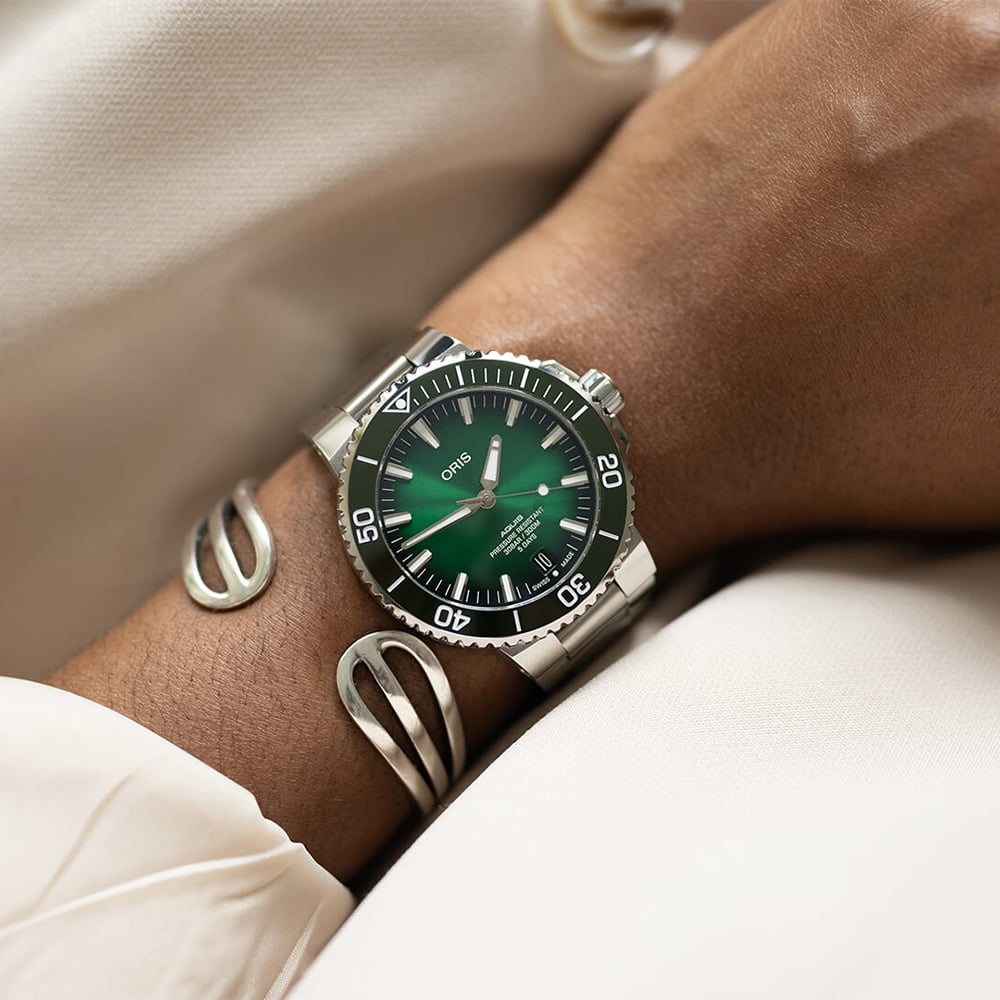 Oris Aquis Date Calibre 400 Green 43.5 mm — imagen 3