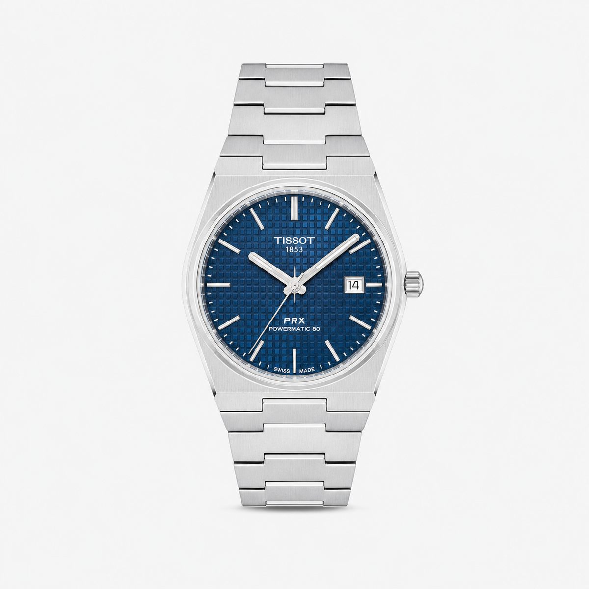 TISSOT PRX Powermatic 80 40 mm acero inoxidable esfera azul Reloj para hombre — imagen 1