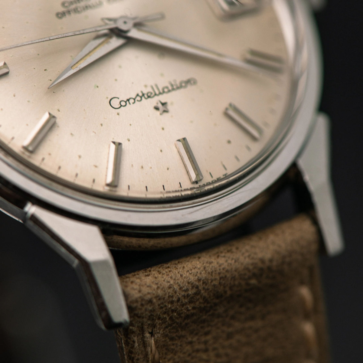 1967 OMEGA CONSTELLATION SUNBURST QUICKSET DOG-LEG CAL. 564 — imagen 7