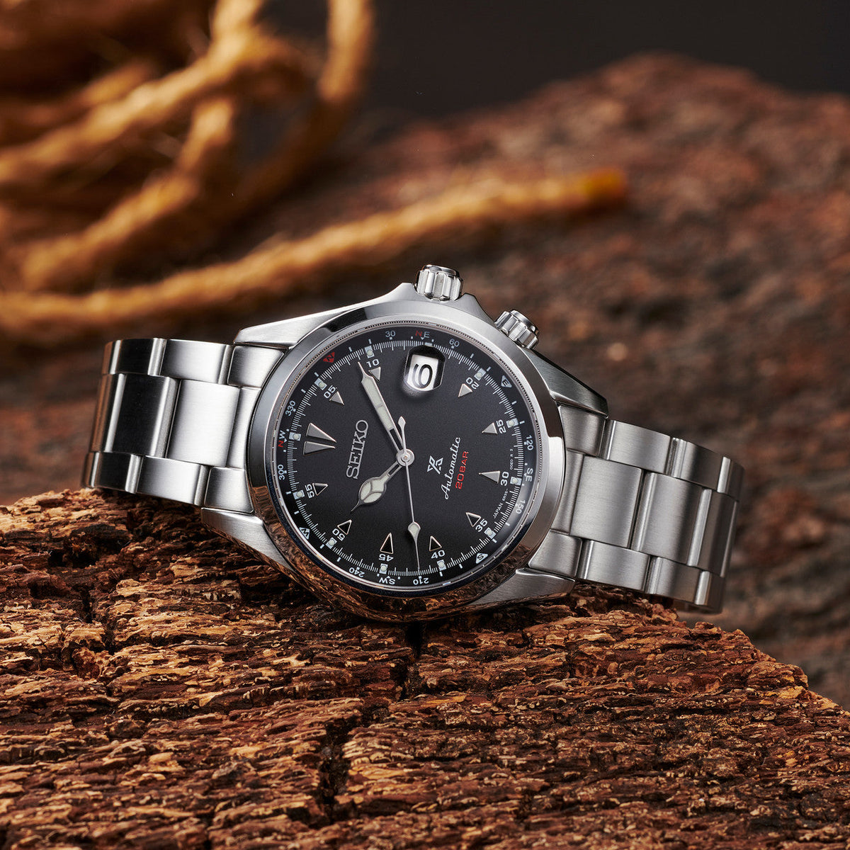 Seiko Prospex Alpinist Reloj | 39.5 mm | automático | Negro — imagen 3