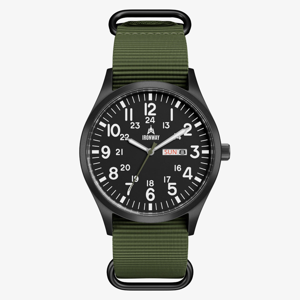 Ironway Reloj de campaña 41 — confiable en todas las condiciones — imagen 1