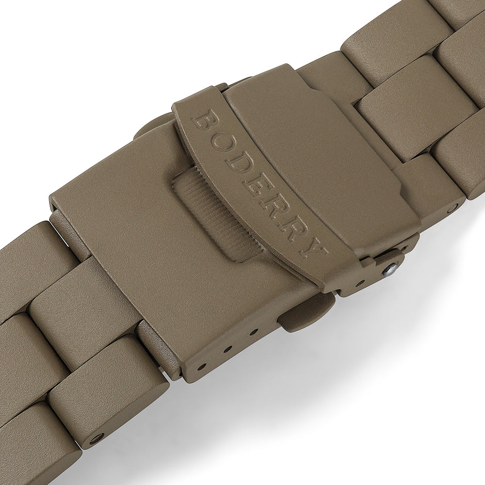VOYAGER S72 – 72-Hour reserva de marcha titanio automático Reloj de campaña, 100M resistente al agua | Desert Tan/brazalete — imagen 7