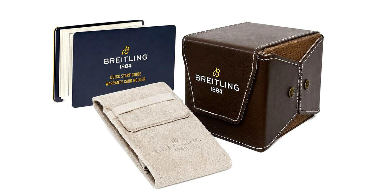 BREITLING Top Time B01 Deus automático 41 mm esfera negra cuero Reloj para hombre — imagen 5