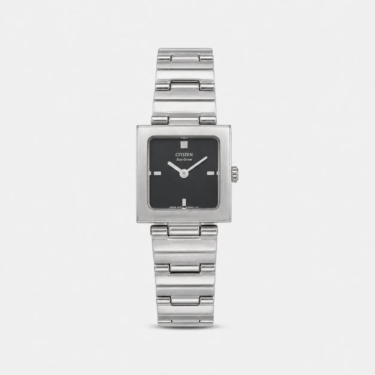 Citizen esfera negra acero inoxidable Reloj para mujer — imagen 1