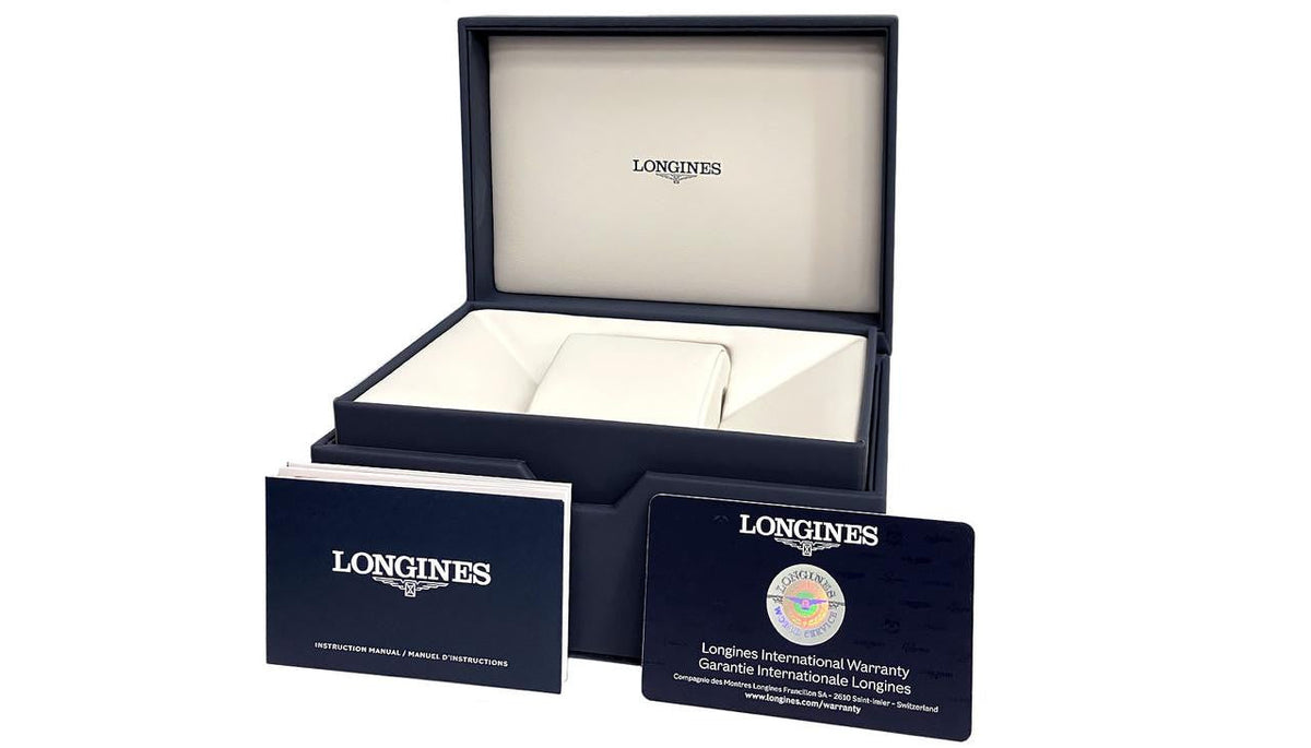 LONGINES Flagship automático acero inoxidable 35 mm esfera blanca con diamantes Reloj para mujer — imagen 6