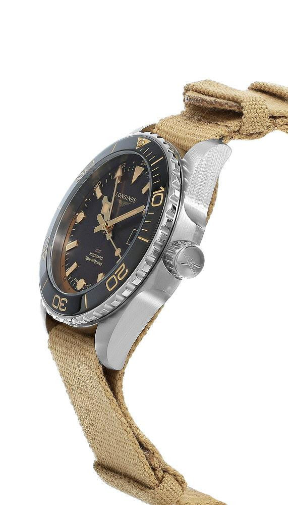 LONGINES GMT HydroConquest automático 41 mm esfera marrón Reloj para hombre — imagen 3