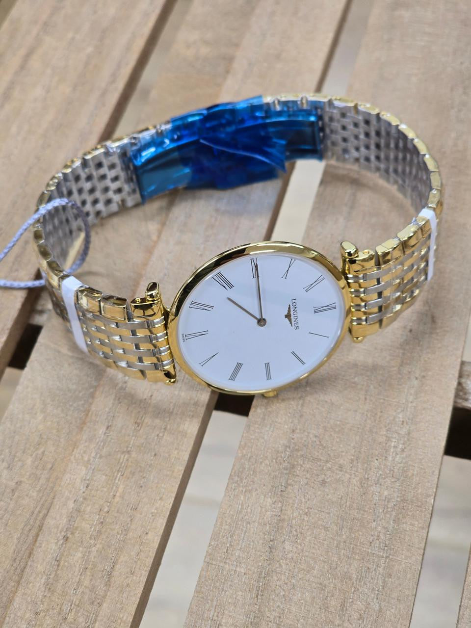 LONGINES La Grande Classique 33 mm bicolor Gold Reloj unisex — imagen 6
