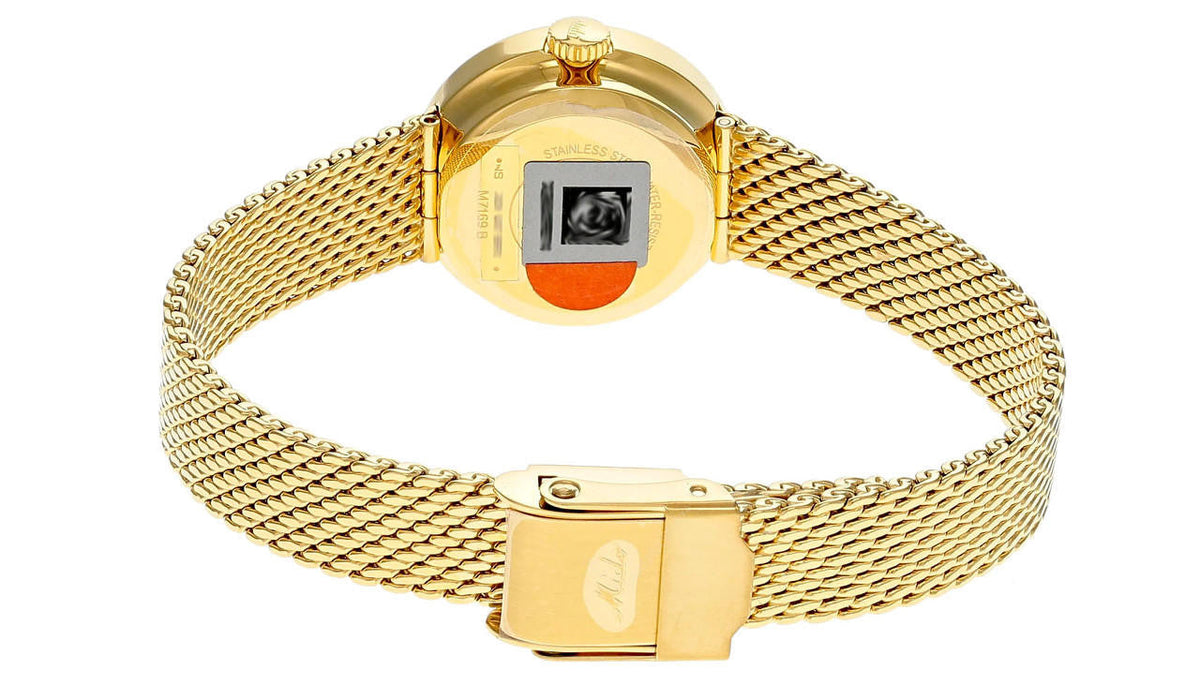 Mido Commander 1959 automático 23.5 mm Gold acero inoxidable Reloj para mujer — imagen 4