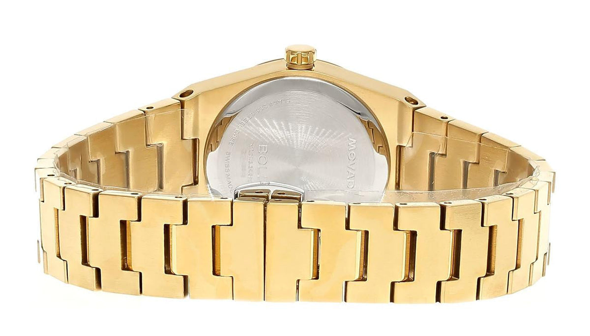 MOVADO Bold Quest Mini cuarzo acero inoxidable 28 mm tono dorado Reloj para mujer — imagen 4