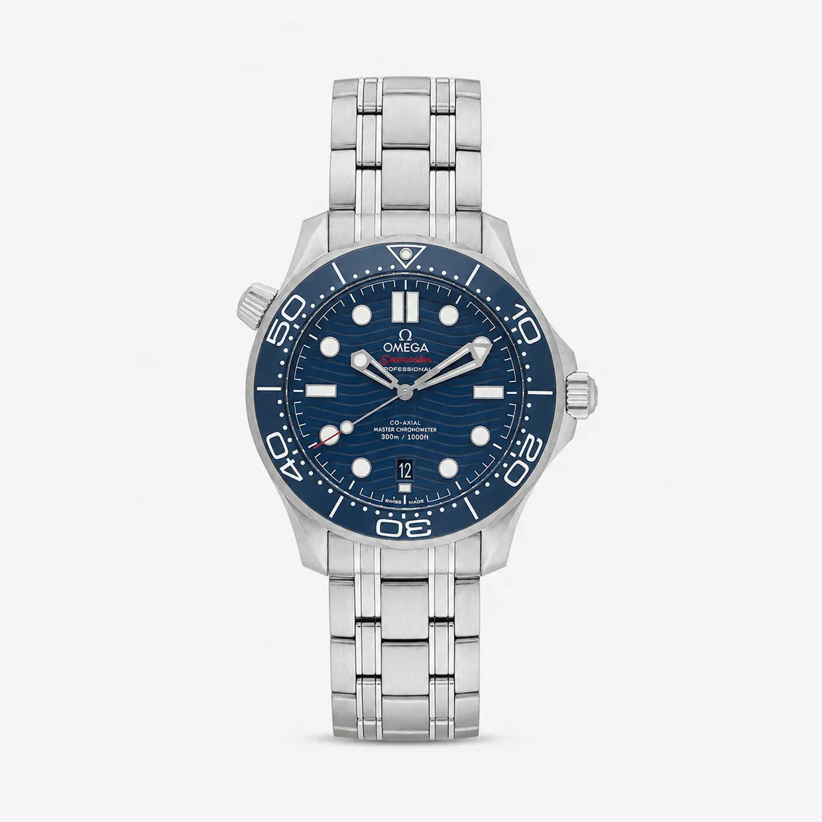 OMEGA Seamaster automático 42 mm esfera azul acero inoxidable Reloj para hombre — imagen 1