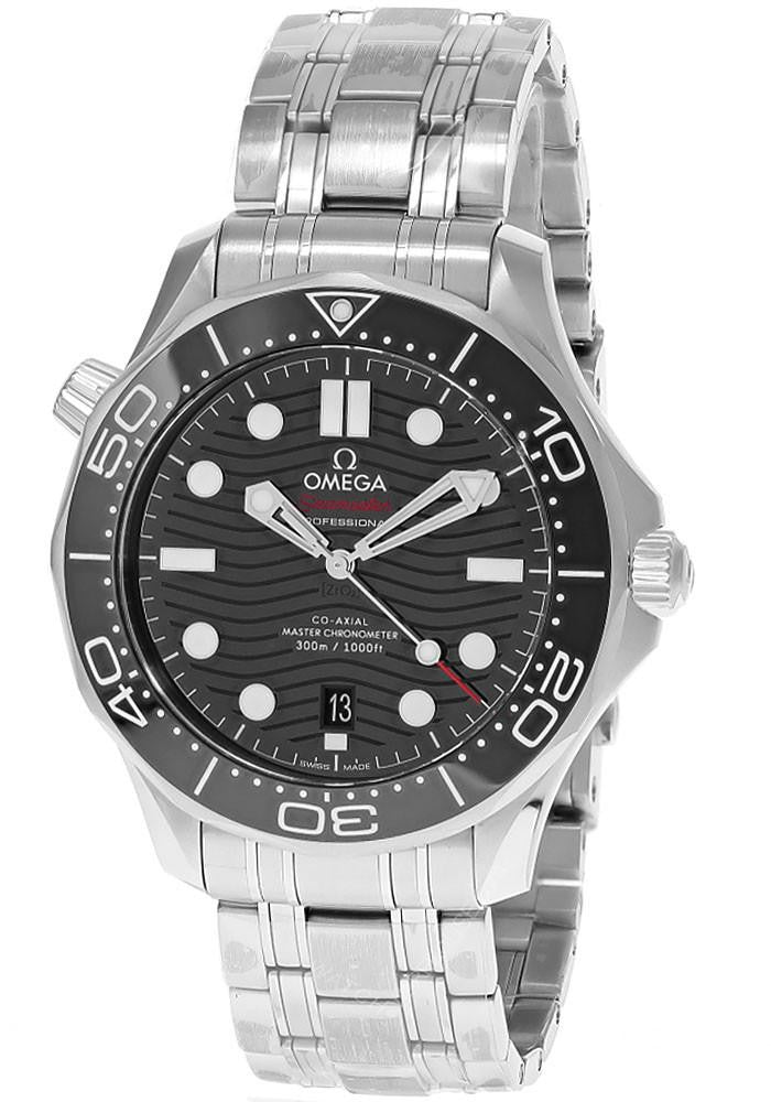 OMEGA Seamaster automático acero inoxidable 42 mm esfera negra Reloj para hombre — imagen 2
