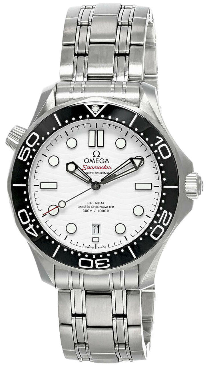 OMEGA Seamaster Diver 300M Co-Axial Master 42 mm acero inoxidable Reloj para hombre — imagen 2
