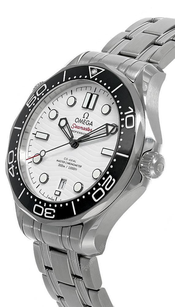 OMEGA Seamaster Diver 300M Co-Axial Master 42 mm acero inoxidable Reloj para hombre — imagen 3