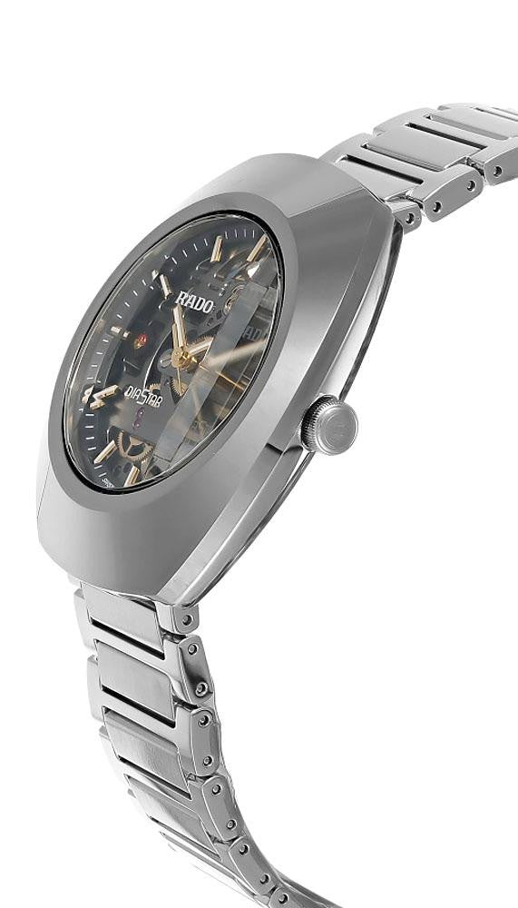 RADO DiaStar Original automático acero inoxidable 38 mm esfera esqueletizada Reloj para hombre — imagen 3